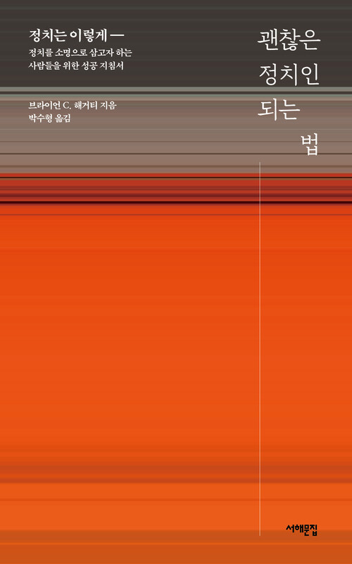 괜찮은 정치인 되는 법 - 정치는 이렇게― 정치를 소명으로 삼고자 하는 사람들을 위한 성공 지침서 (커버이미지)
