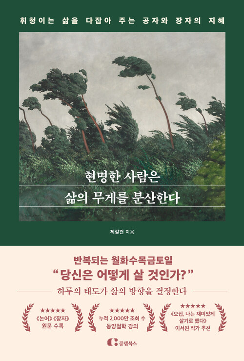 현명한 사람은 삶의 무게를 분산한다 - 휘청이는 삶을 다잡아 주는 공자와 장자의 지혜 (커버이미지)