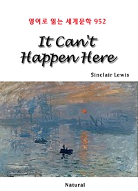 It Can't Happen Here -영어로 읽는 세계문학 952 (커버이미지)