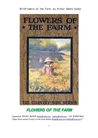 농장의 들꽃 야생초 (Wildflowers of the Farm, by Arthur Owens Cooke) (커버이미지)
